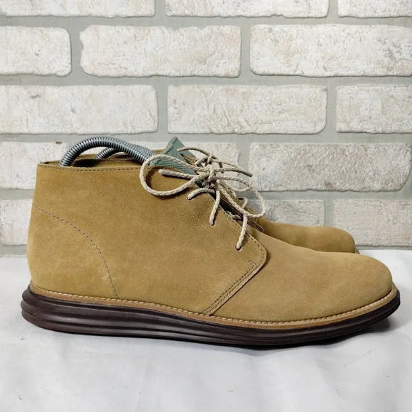Cole Haan | Shoes | Cole Haan Lunargrand Tan Suede Chukka  display picture 1